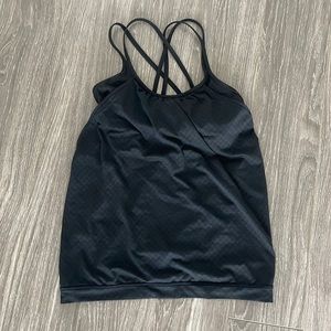 Athleta black workout shirt